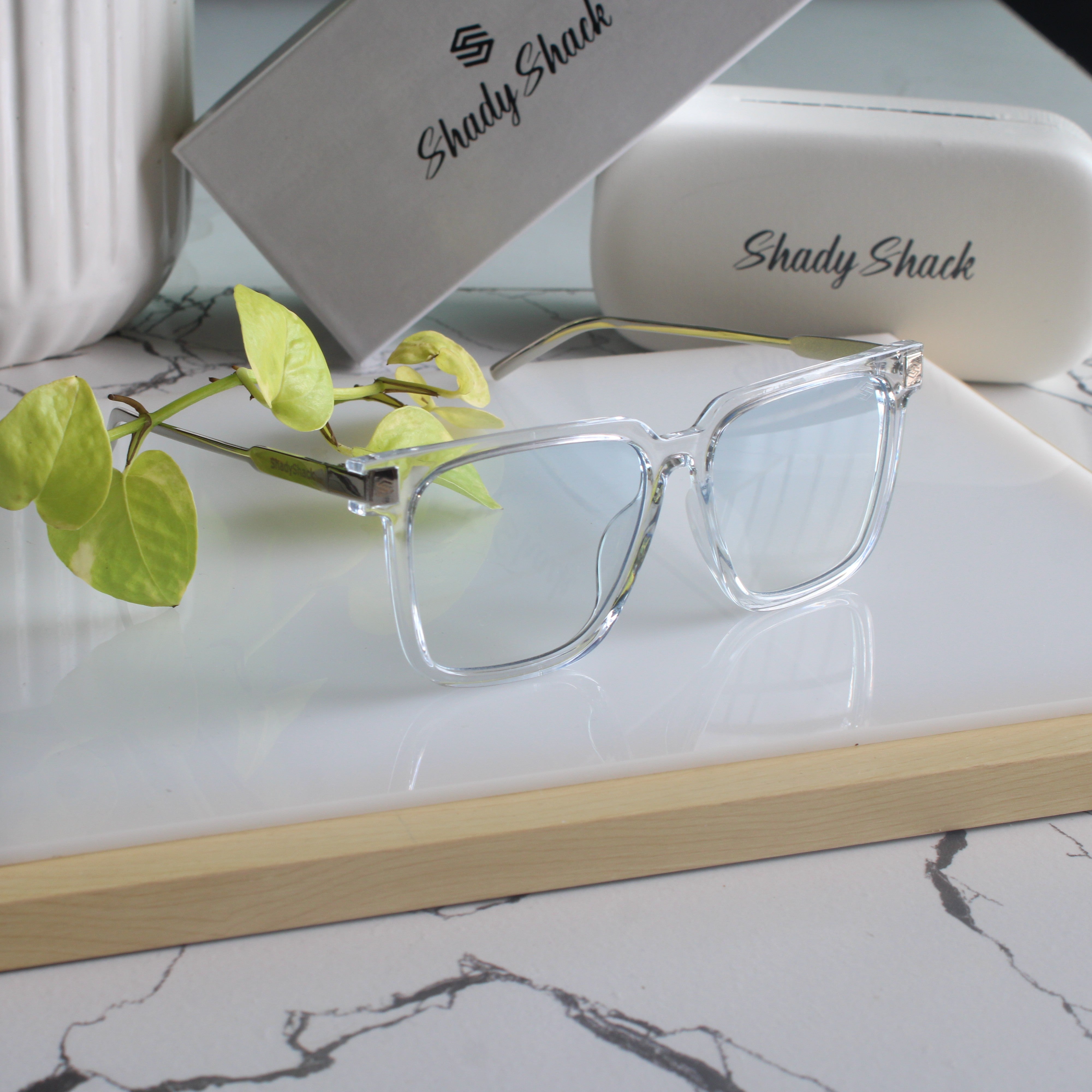 Stallion Water White Eyeglasses