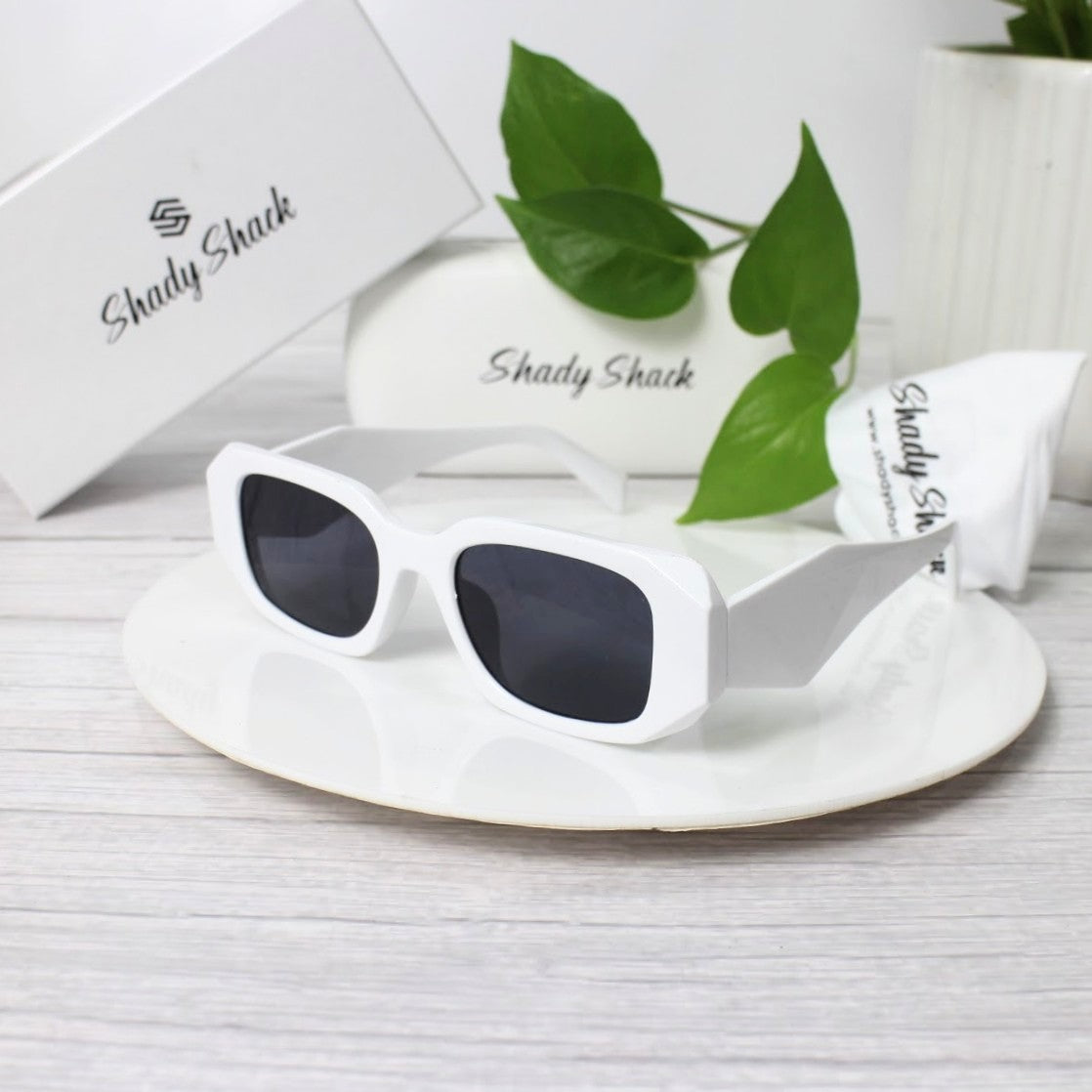 Bandit White - Sunglasses