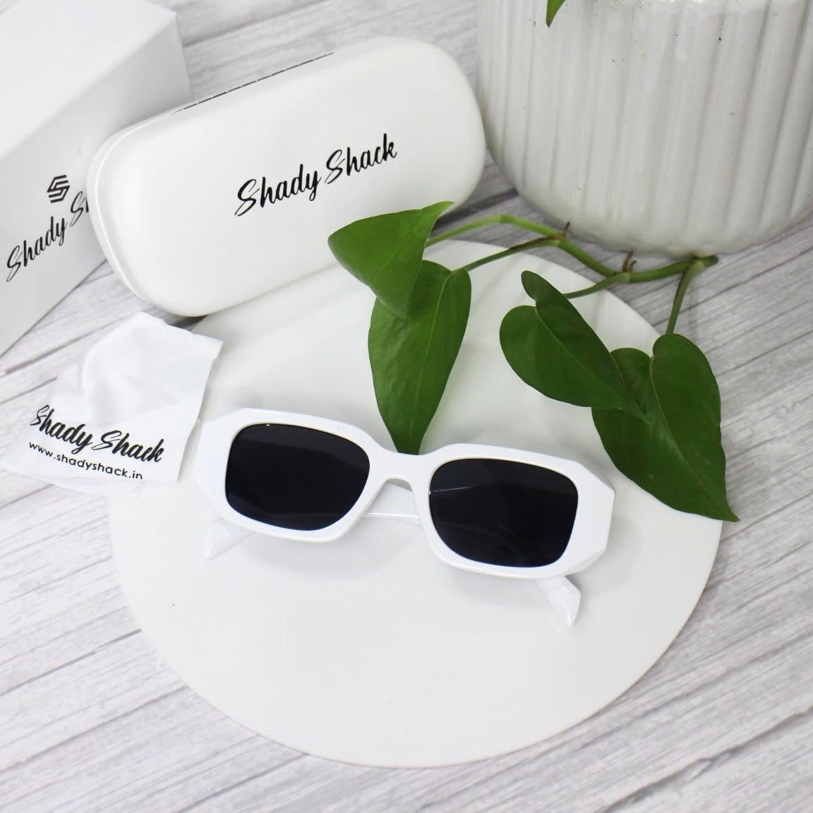 Bandit White - Sunglasses