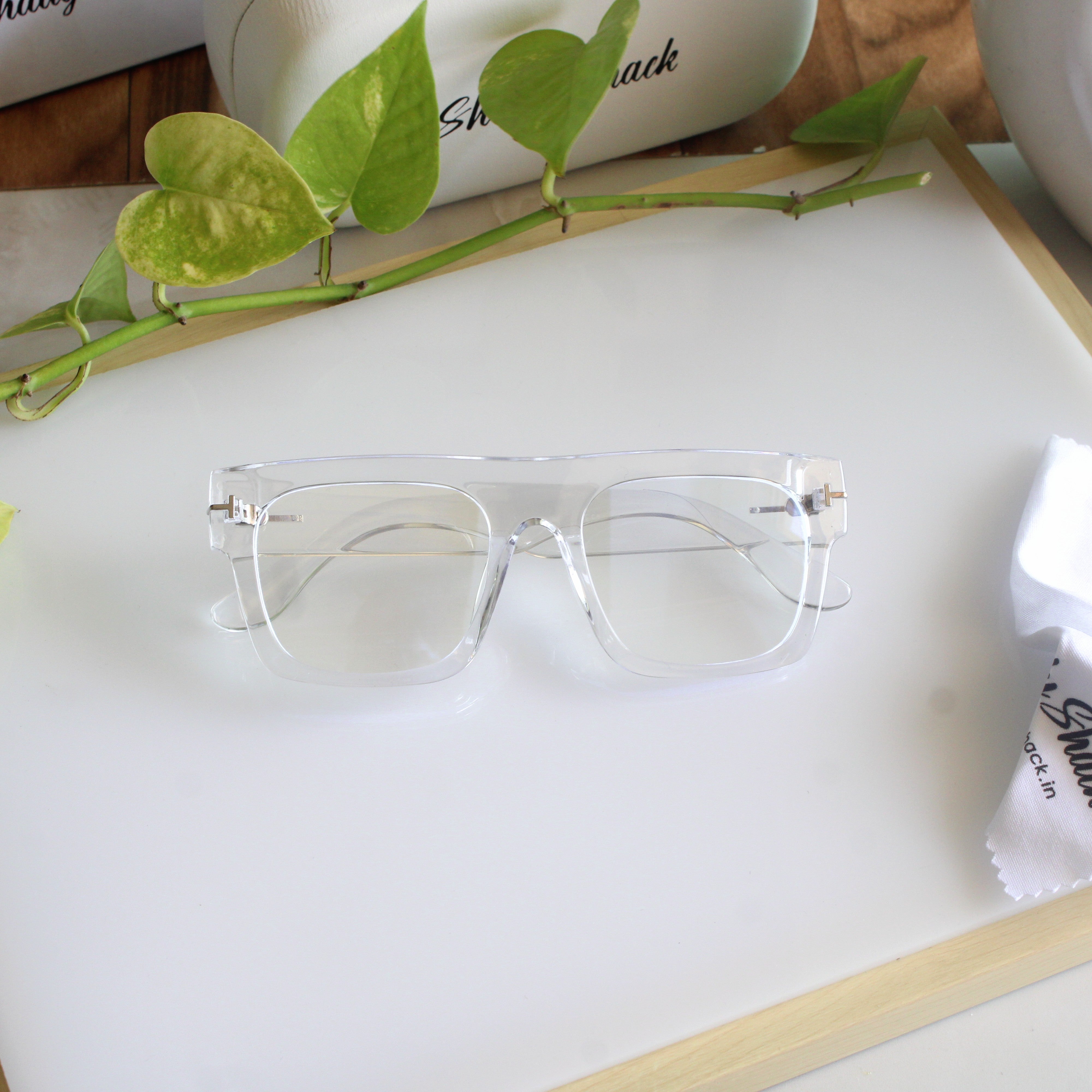Martin White Transparent - Eyeglasses