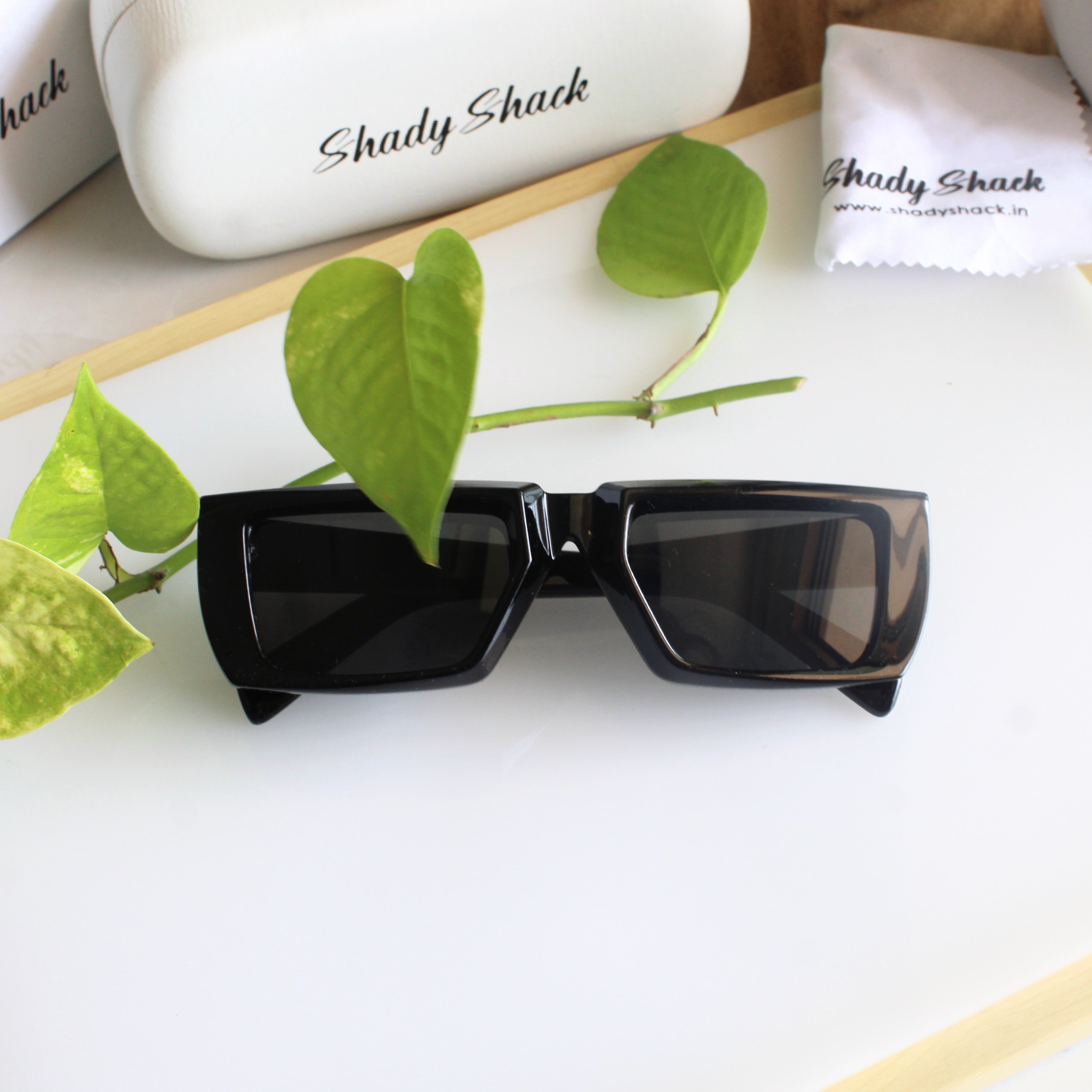 Bozo Black Sunglasses